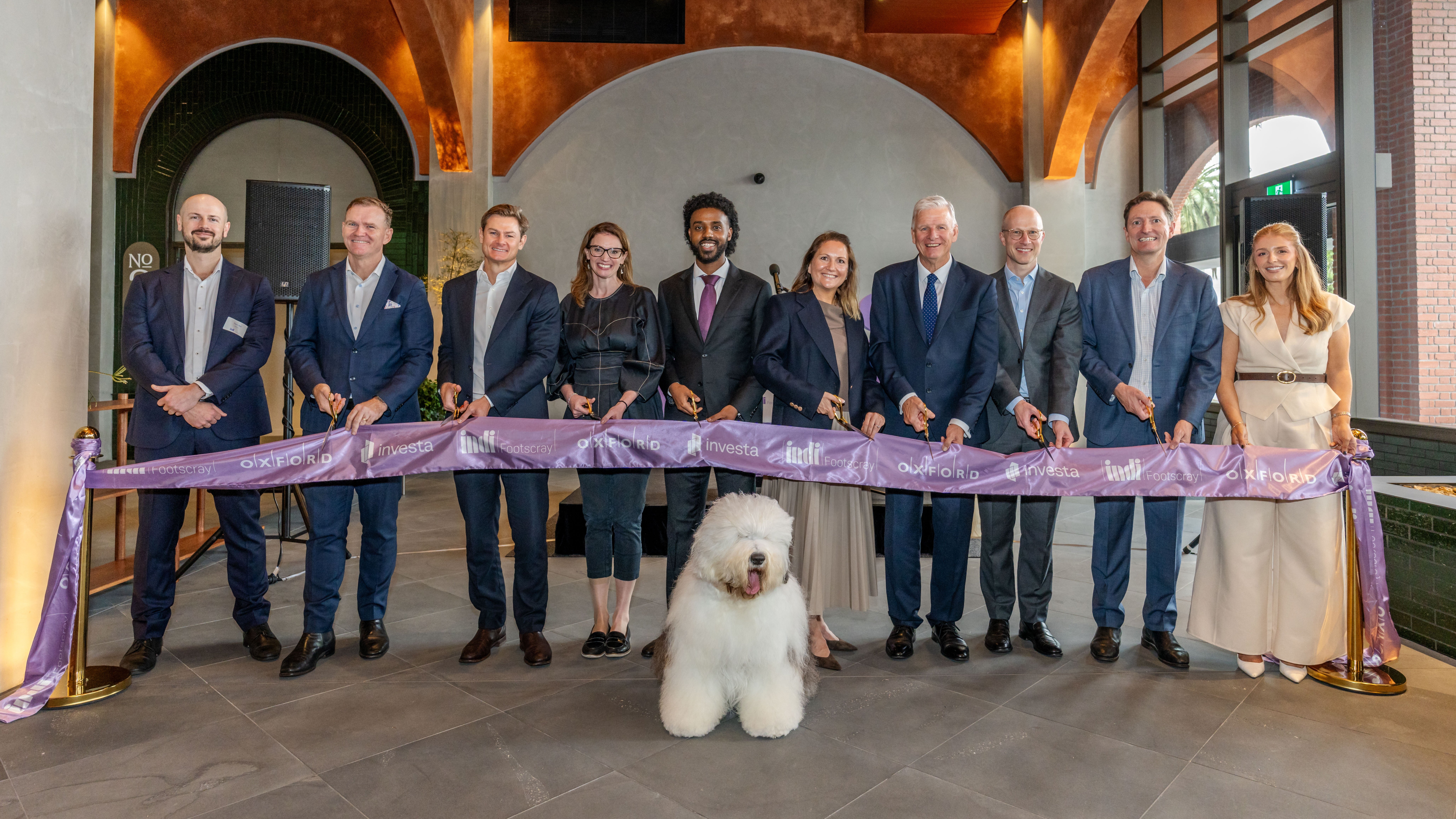 Oxford and Investa celebrate grand opening of Indi Footscray
